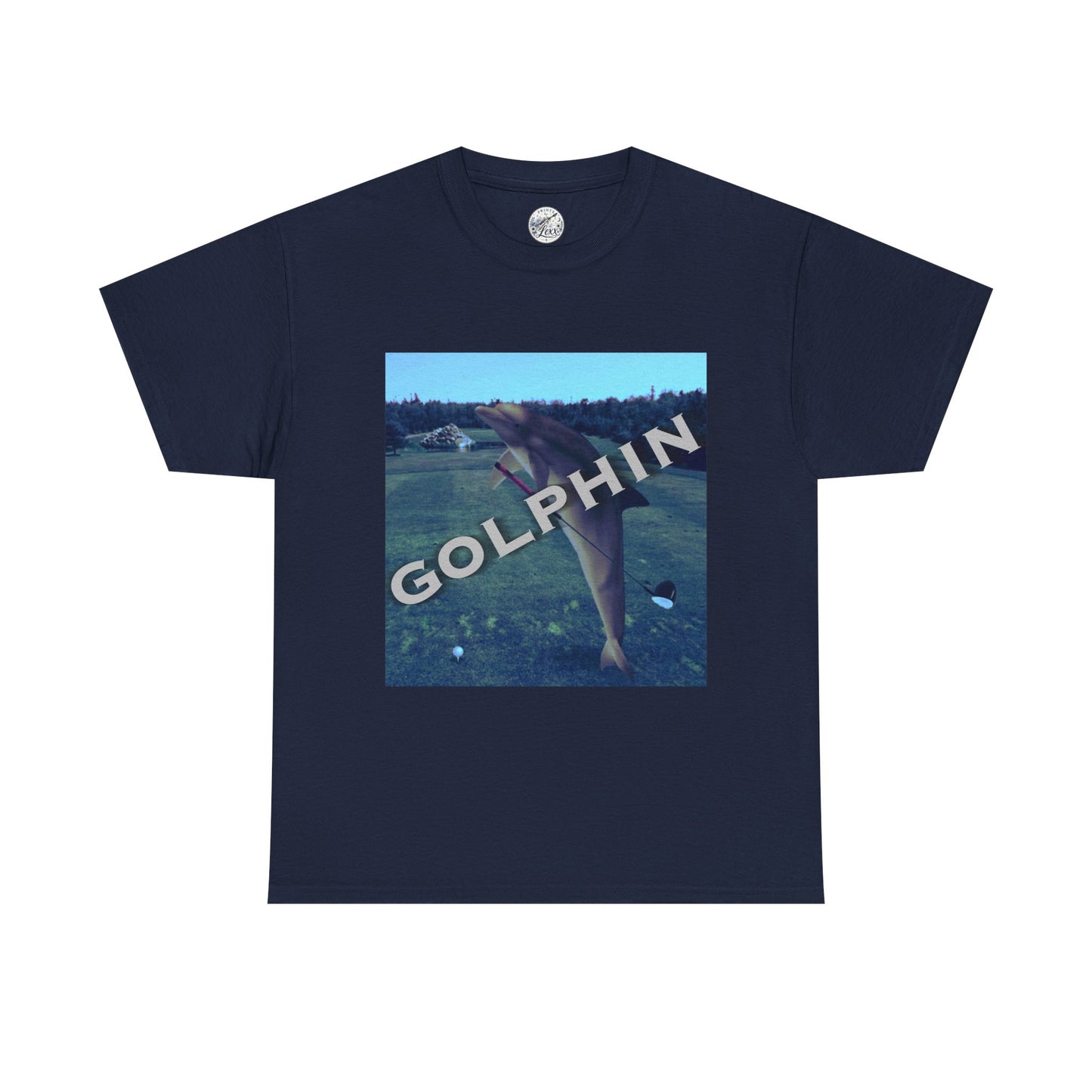Golphin Golf Tee Shirt - Vintage Dolphin Golf Graphic Tee