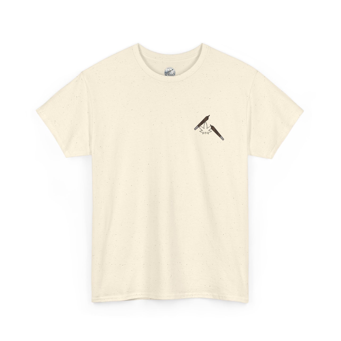 T-Shirt — "Pass joints, Not judgments" Retro Green Script Tee