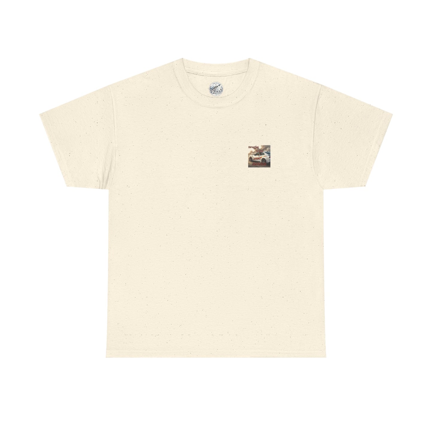 T-Shirt — "Dragin' With Jesus" Retro Racing Graphic Tee