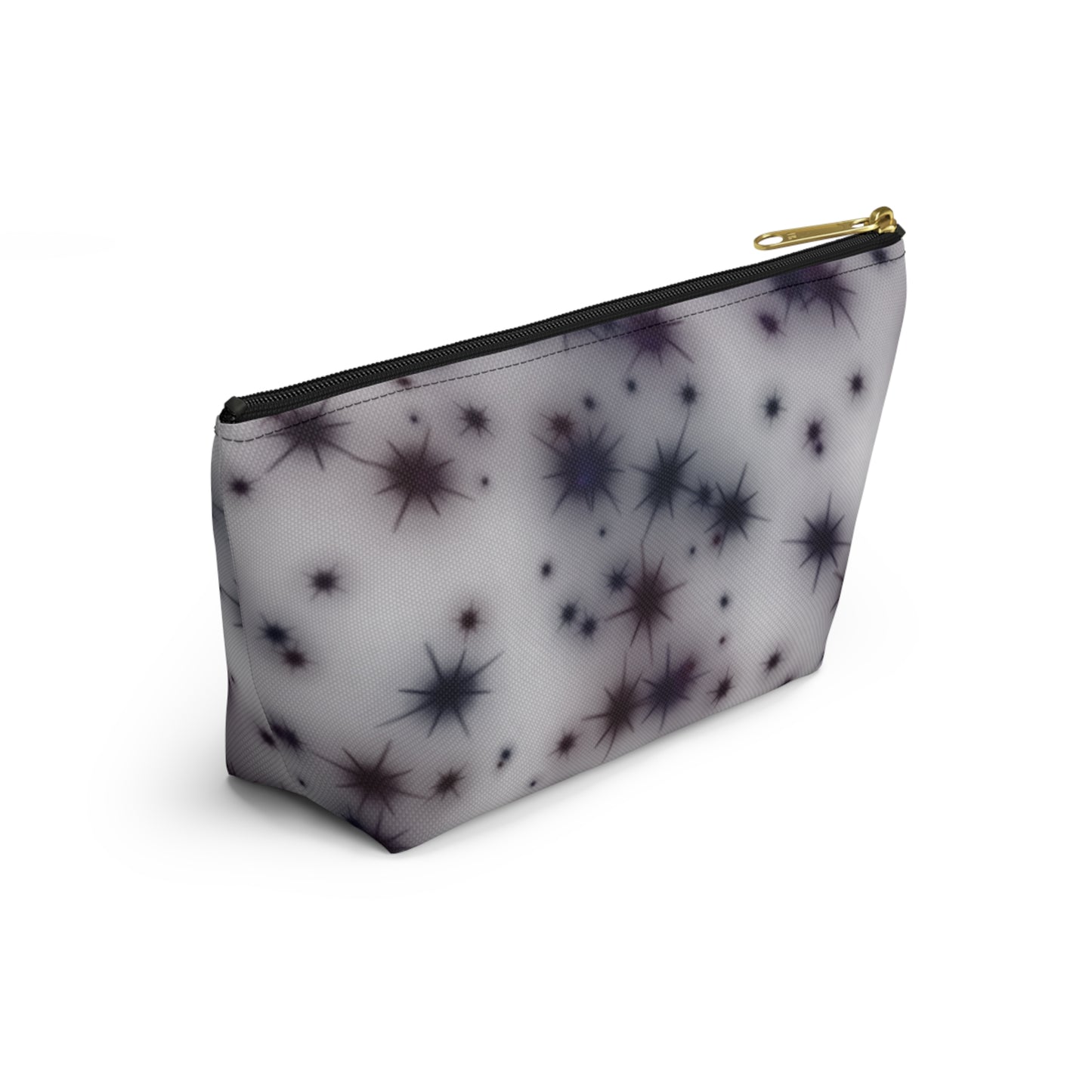 Starry Night Accessory Pouch — Cosmetic Bag with Abstract Sparkle Print