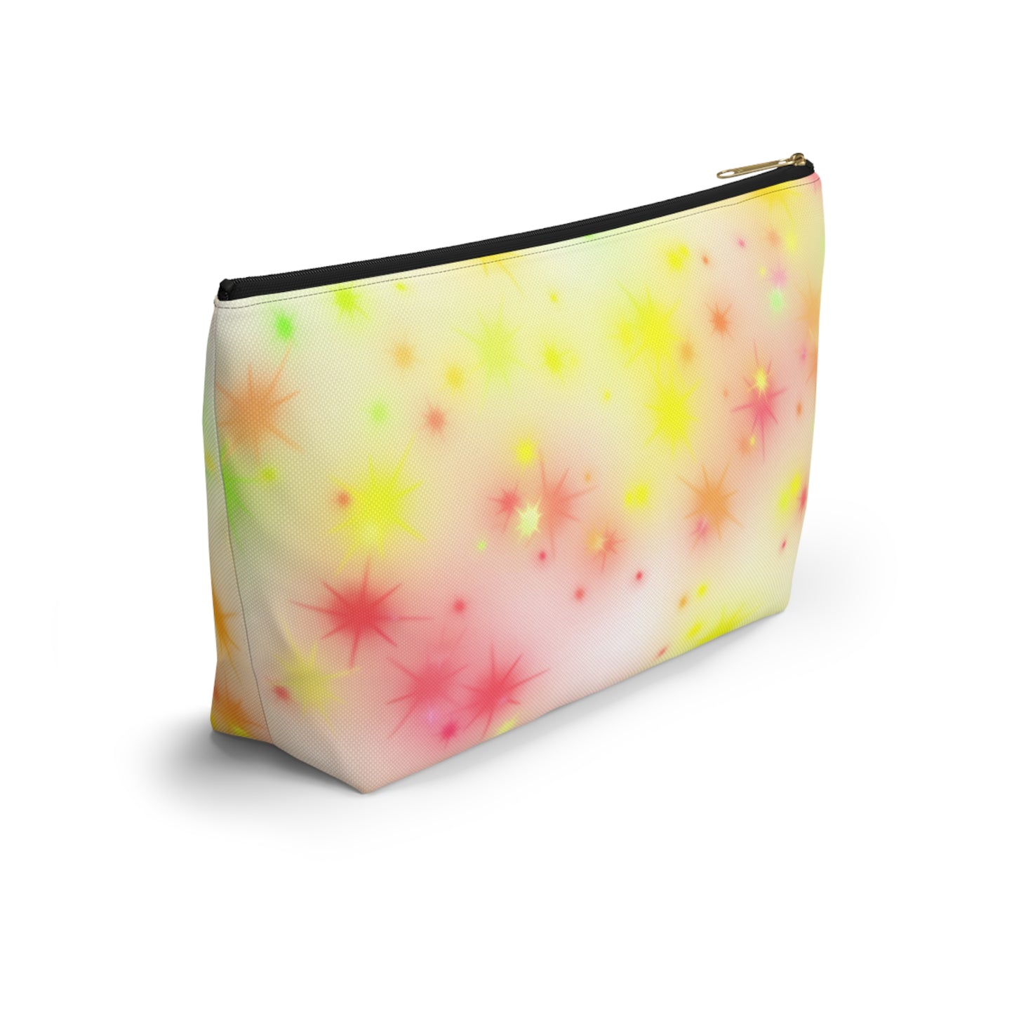 Starburst Cosmetic Pouch — Neon Sparkle Accessory Bag