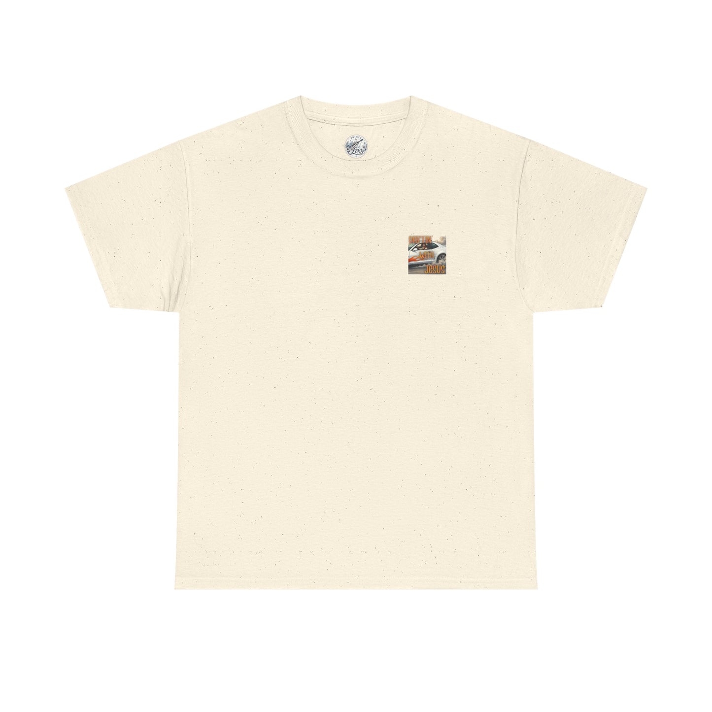 Driftin' With Jesus T-Shirt — Vintage Car Faith Graphic Tee