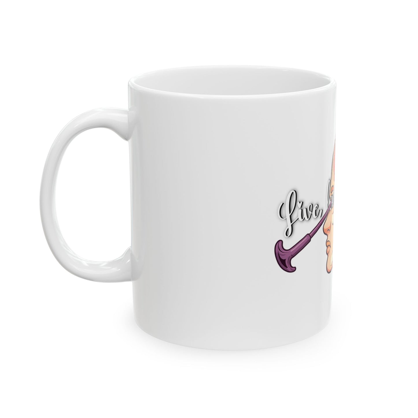 Live love lobotomy Ceramic Mug, (11oz, 15oz)