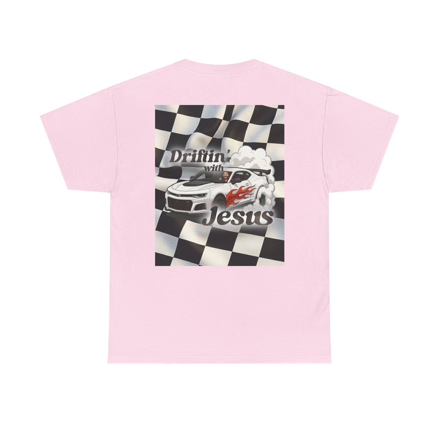 Driftin' With Jesus T-Shirt — Christian Car Racing Tee
