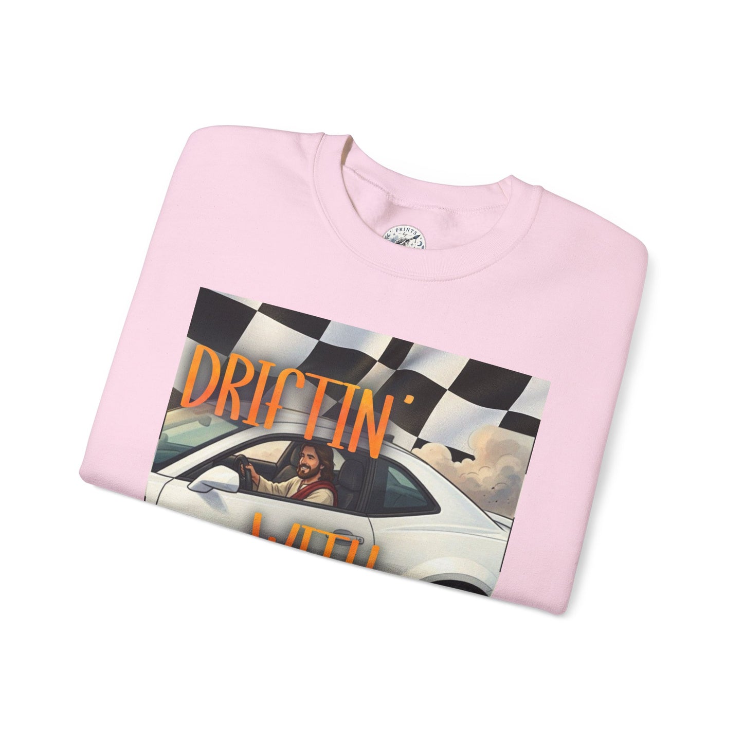 Drifting with Jesus Unisex Heavy Blend™ Crewneck Sweatshirt