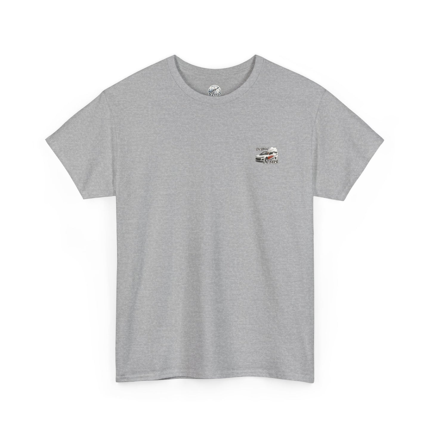 Driftin' With Jesus T-Shirt — Christian Car Racing Tee