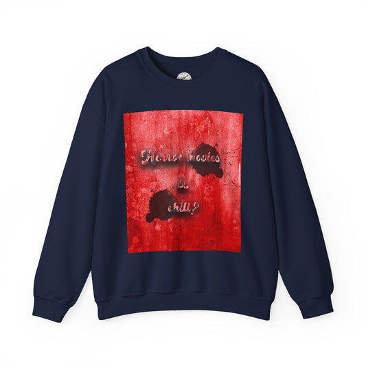 Horror movies & chill Unisex Heavy Blend™ Crewneck Sweatshirt