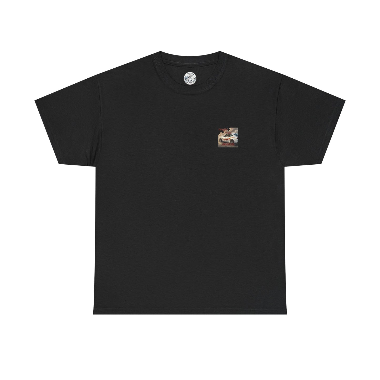 T-Shirt — "Dragin' With Jesus" Retro Racing Graphic Tee