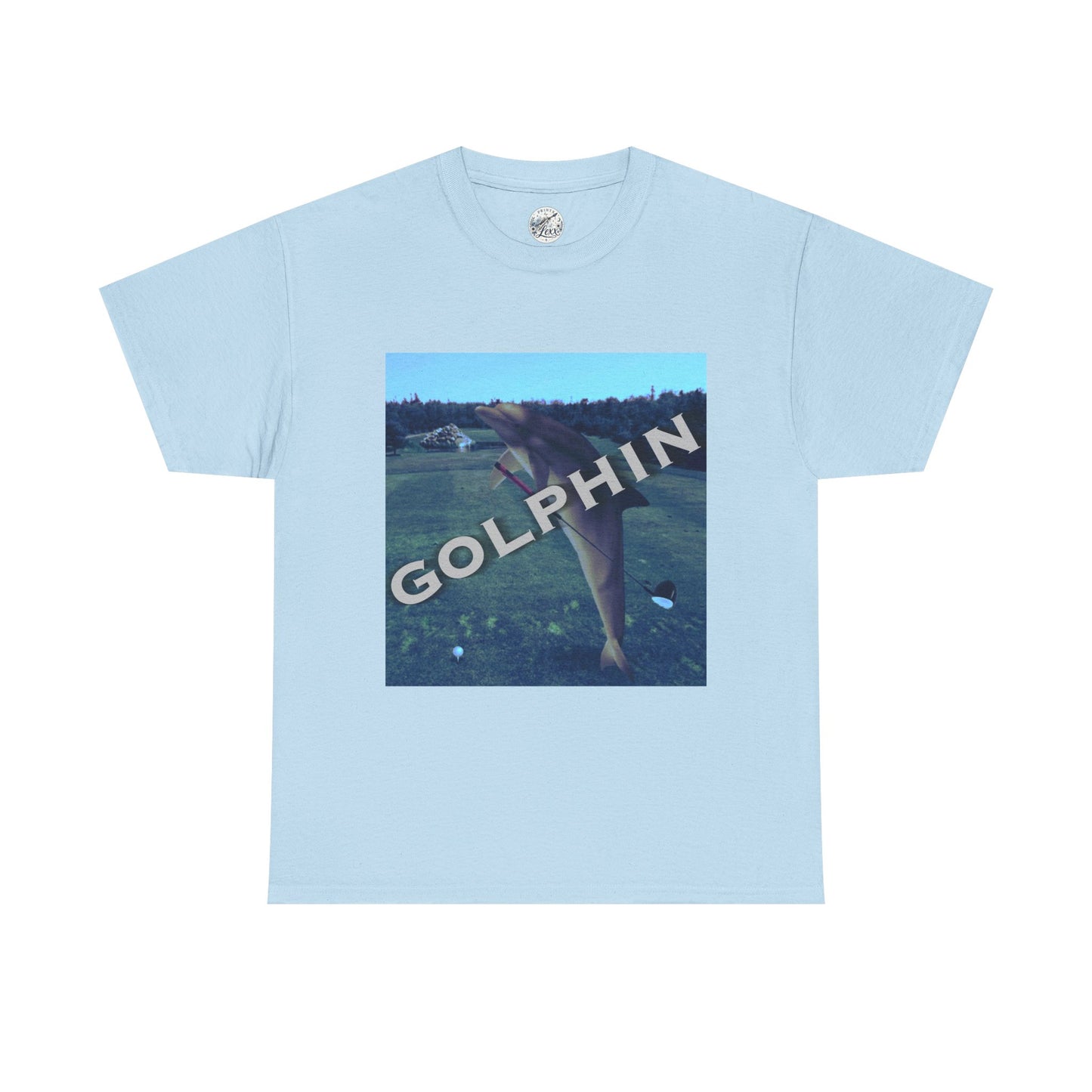 Golphin Golf Tee Shirt - Vintage Dolphin Golf Graphic Tee