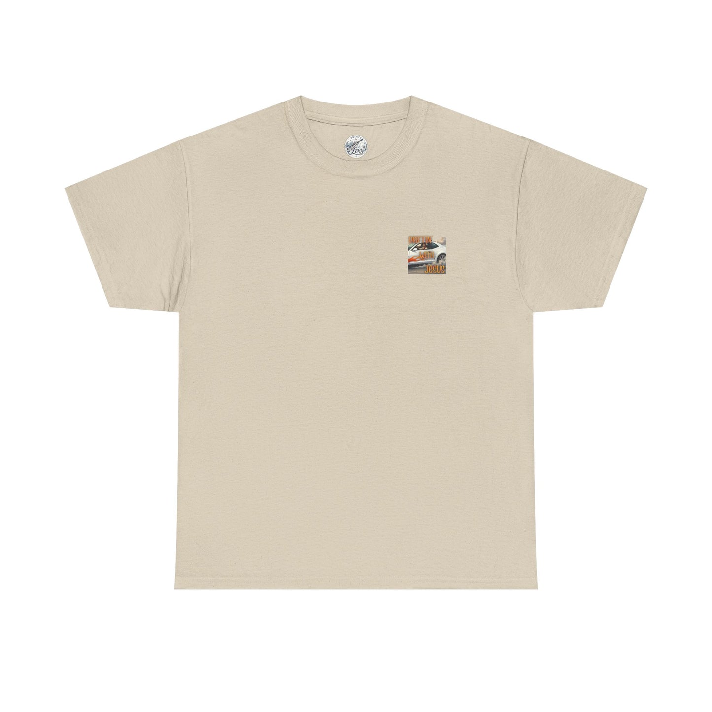 Driftin' With Jesus T-Shirt — Vintage Car Faith Graphic Tee