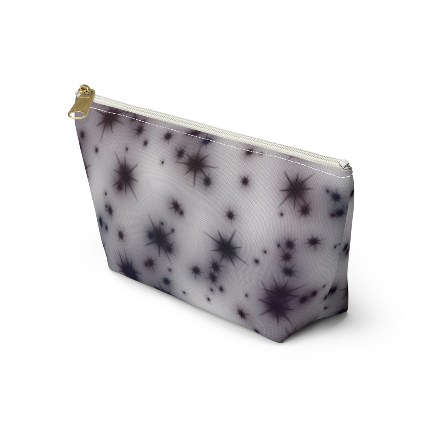 Starry Night Accessory Pouch — Cosmetic Bag with Abstract Sparkle Print
