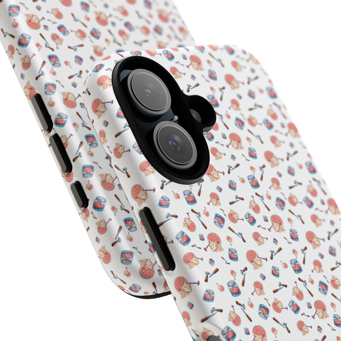 Lobotomy design Tough Phone Case – Durable Protective Cover with lobotomy Pattern