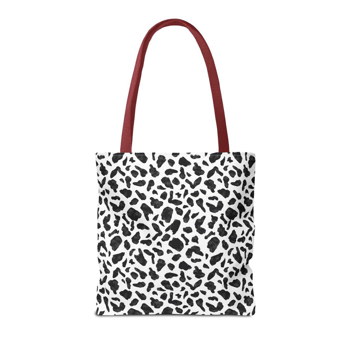 Cow Print Tote Bag – Black & White AOP Canvas Tote