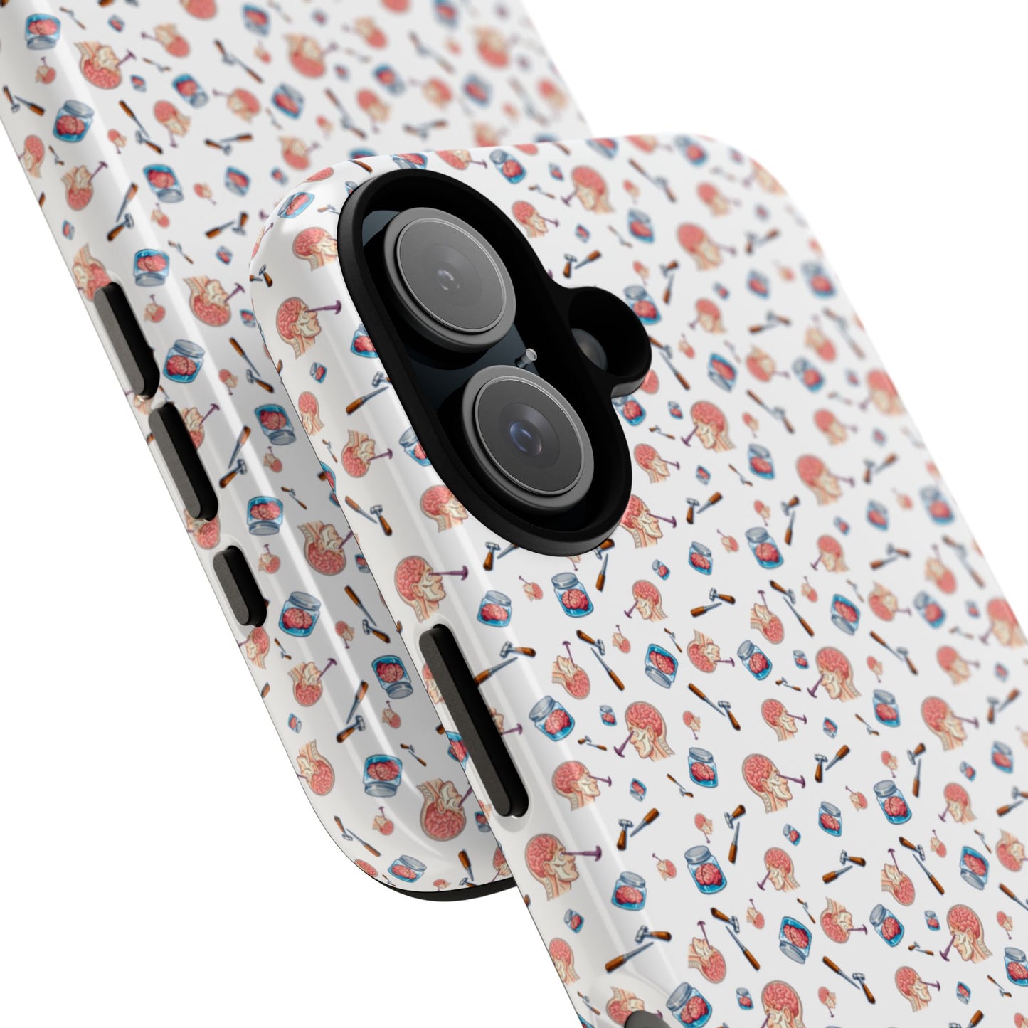 Lobotomy design Tough Phone Case – Durable Protective Cover with lobotomy Pattern
