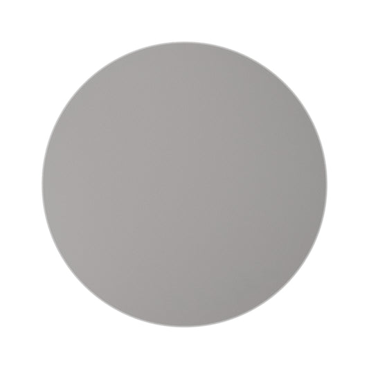 Blue Ink Abstract Round Rug — Coastal Watercolor Floor Mat