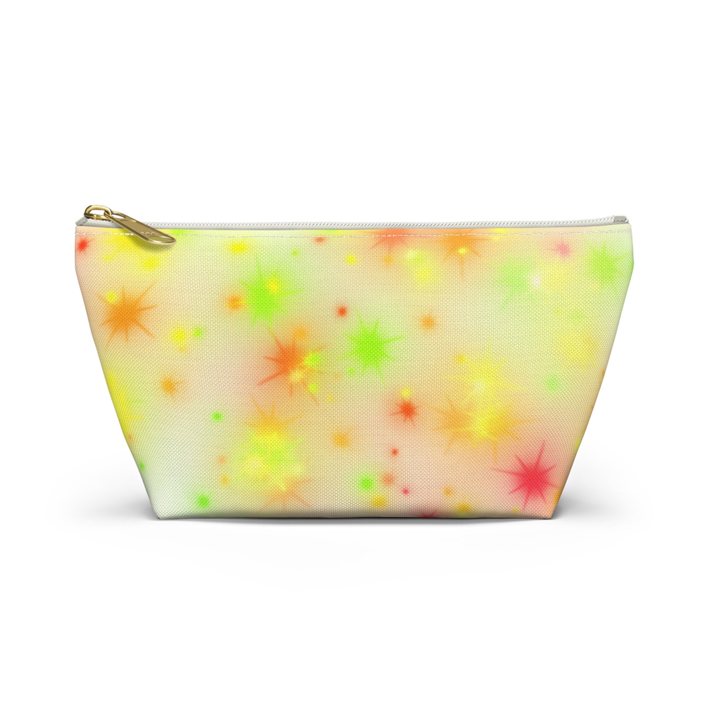 Starburst Cosmetic Pouch — Neon Sparkle Accessory Bag