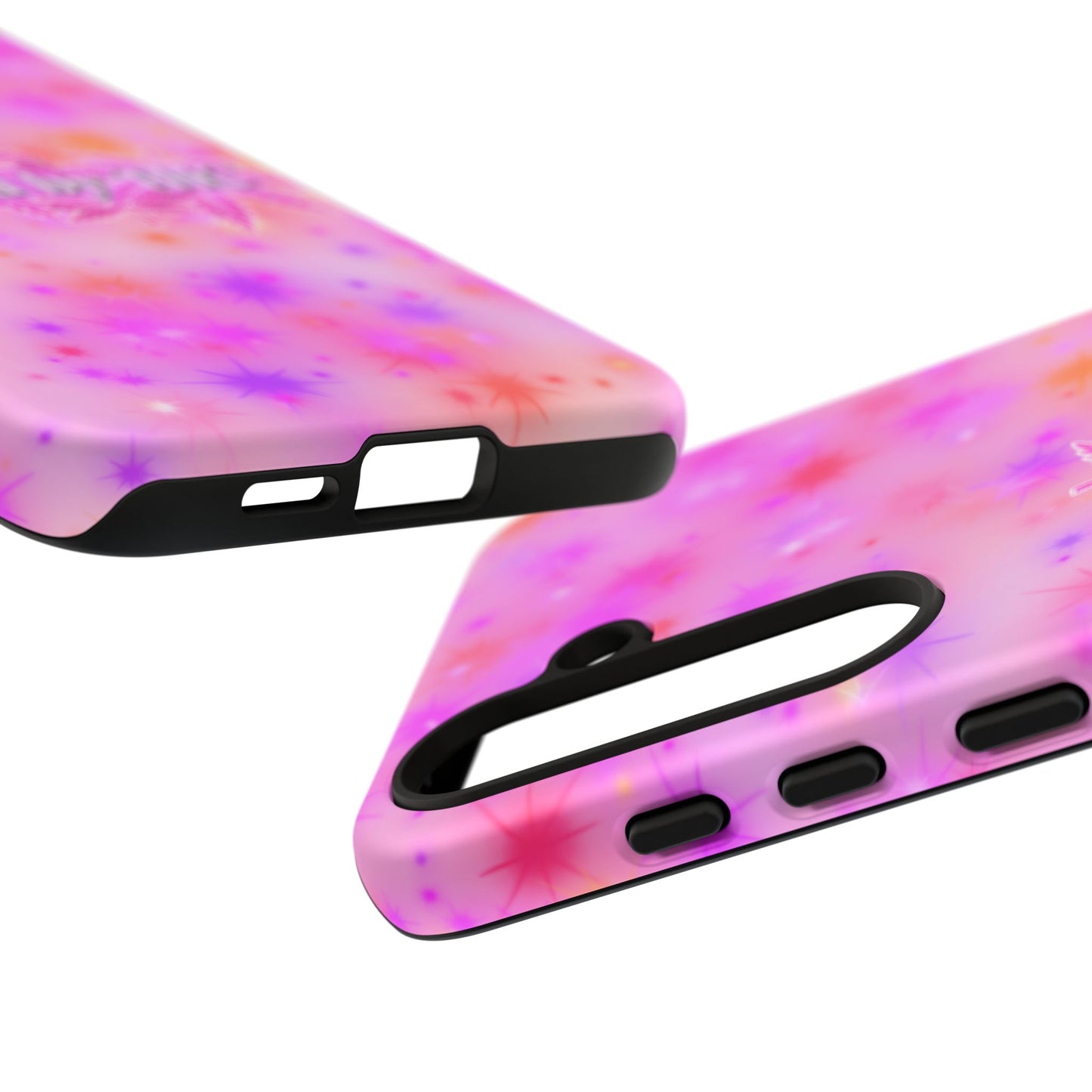 Tough Case — "Fueled by THC" Pink Tie-Dye Phone Cover