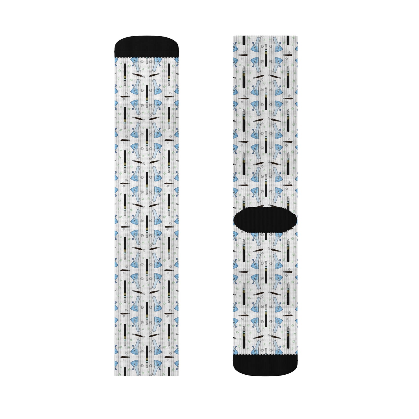 Bong & Penjamin Sublimation Socks — bong & PenjaminCrew Novelty Crew Socks