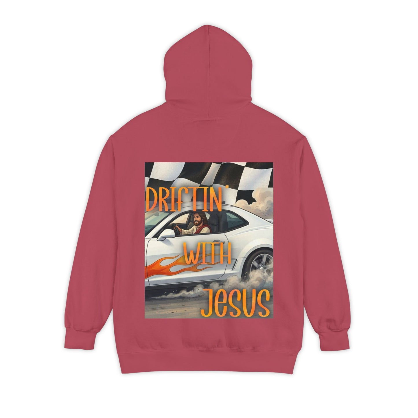 Drifting with jesus Hoodie — racing Graphic