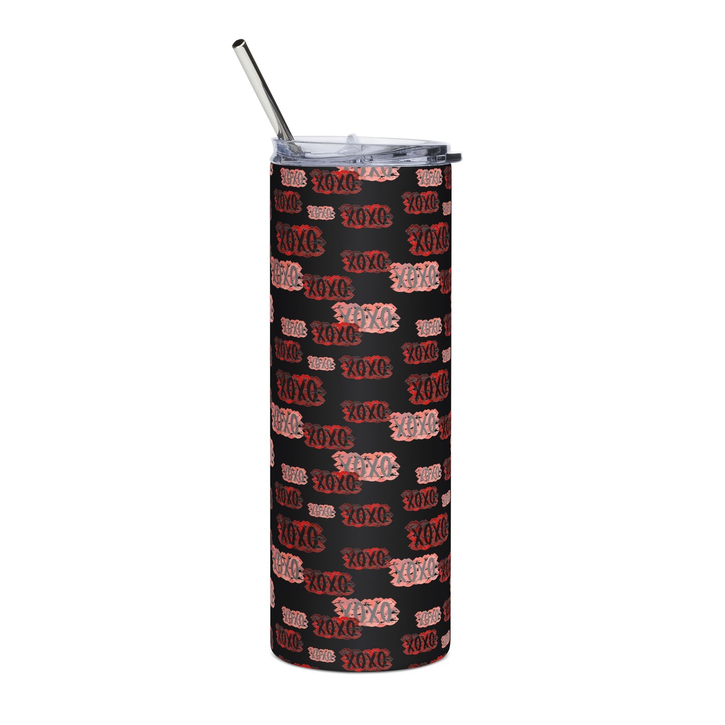 20oz Stainless Tumbler — xoxo Pattern