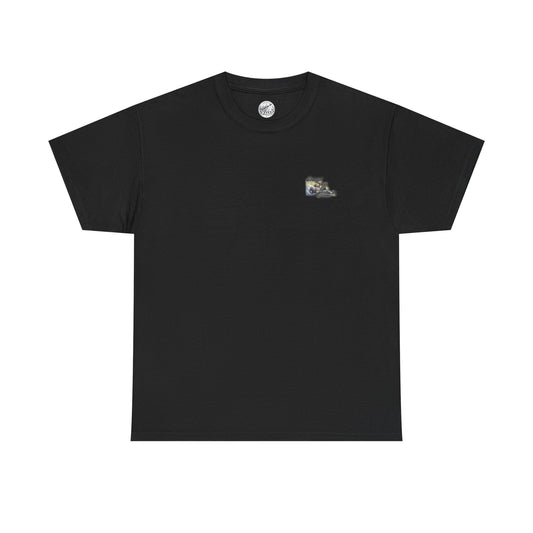 T-Shirt — "Dragin' With Jesus" Classic Car Faith Tee