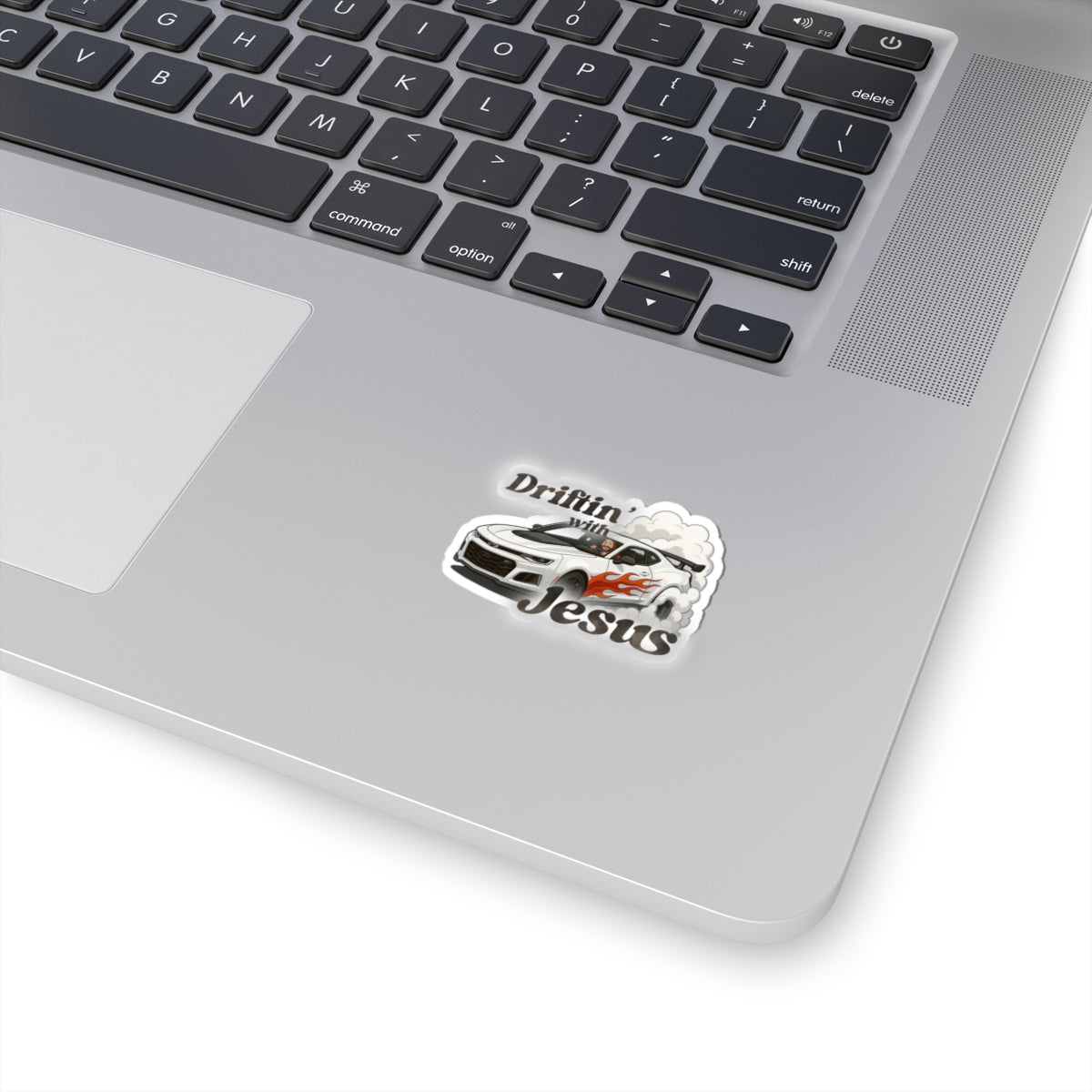 Driftin' with Jesus Sticker — Car Drift Racing Faith Vinyl Sticker