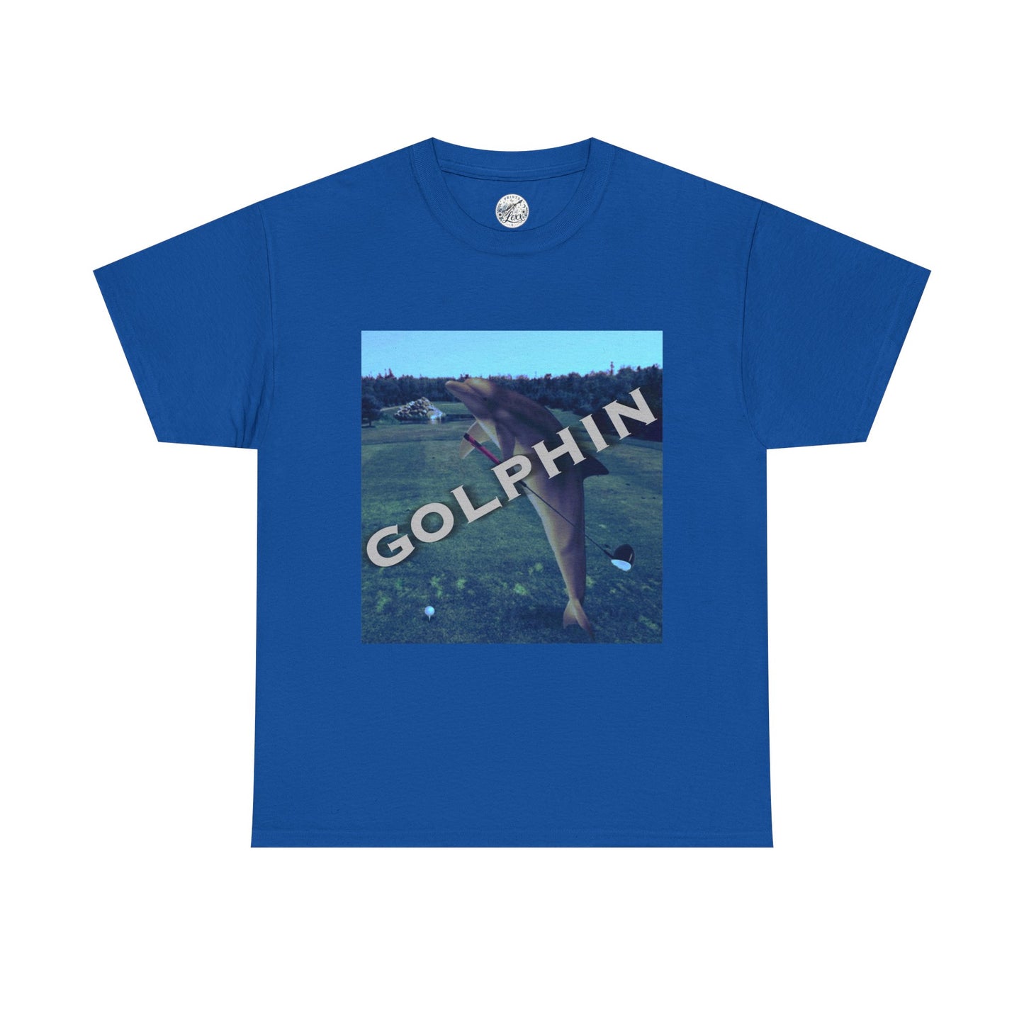 Golphin Golf Tee Shirt - Vintage Dolphin Golf Graphic Tee
