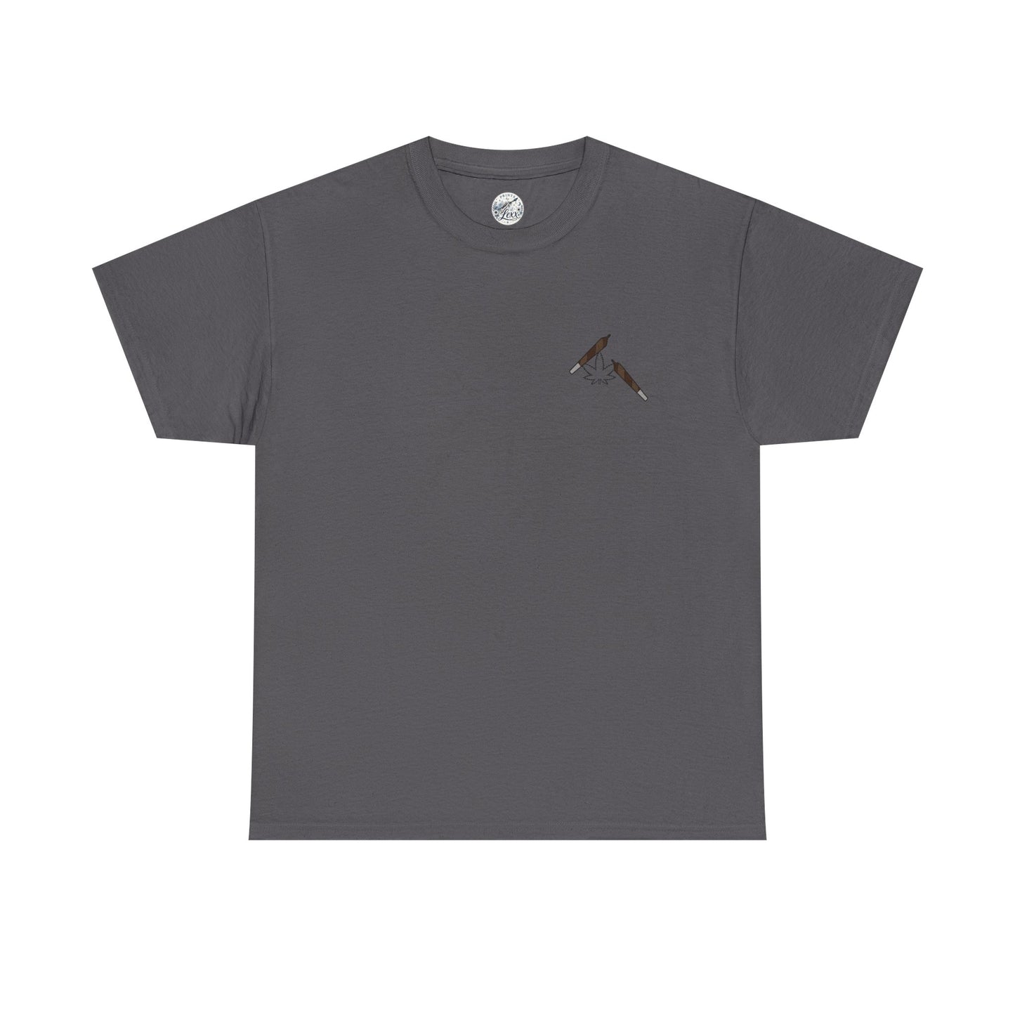 T-Shirt — "Pass joints, Not judgments" Retro Green Script Tee