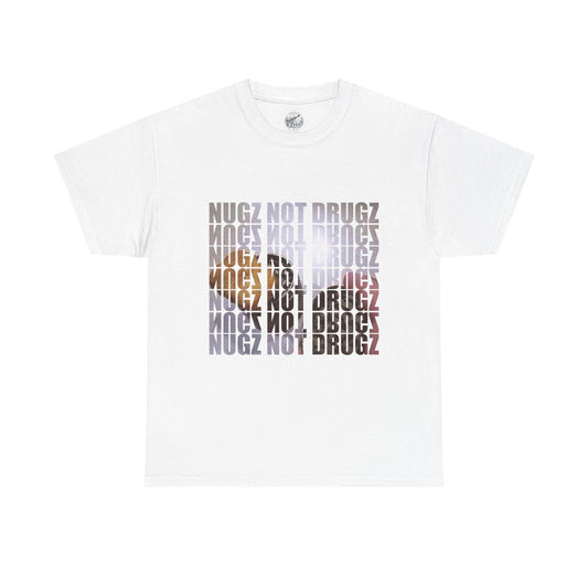 Nugz Not Drugz Graphic Tee – Retro Anti-Drug Statement Shirt