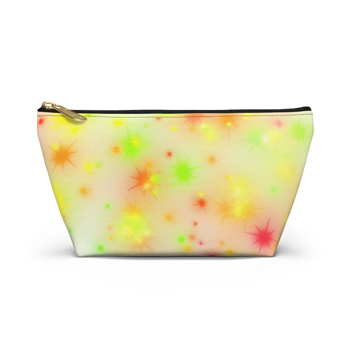 Starburst Cosmetic Pouch — Neon Sparkle Accessory Bag