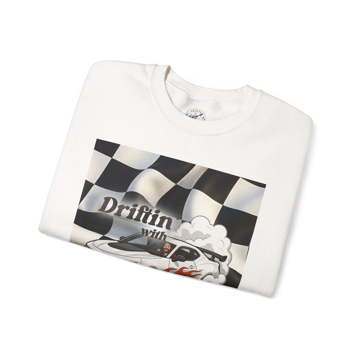 Drifting with Jesus Unisex Heavy Blend™ Crewneck Sweatshirt
