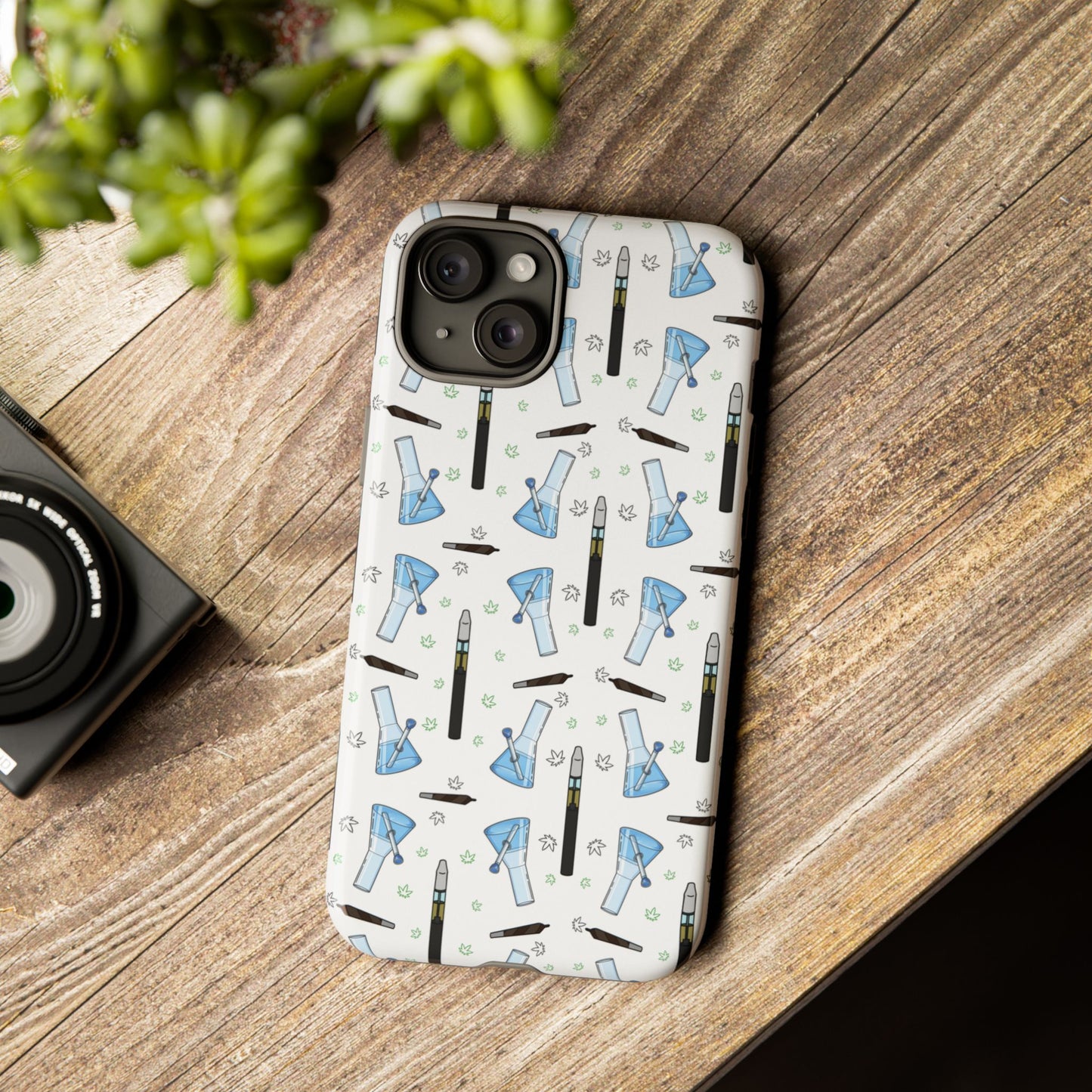 Bongs & penhamins iPhone case- bongs & pejamin Pattern Tough Protective Cover