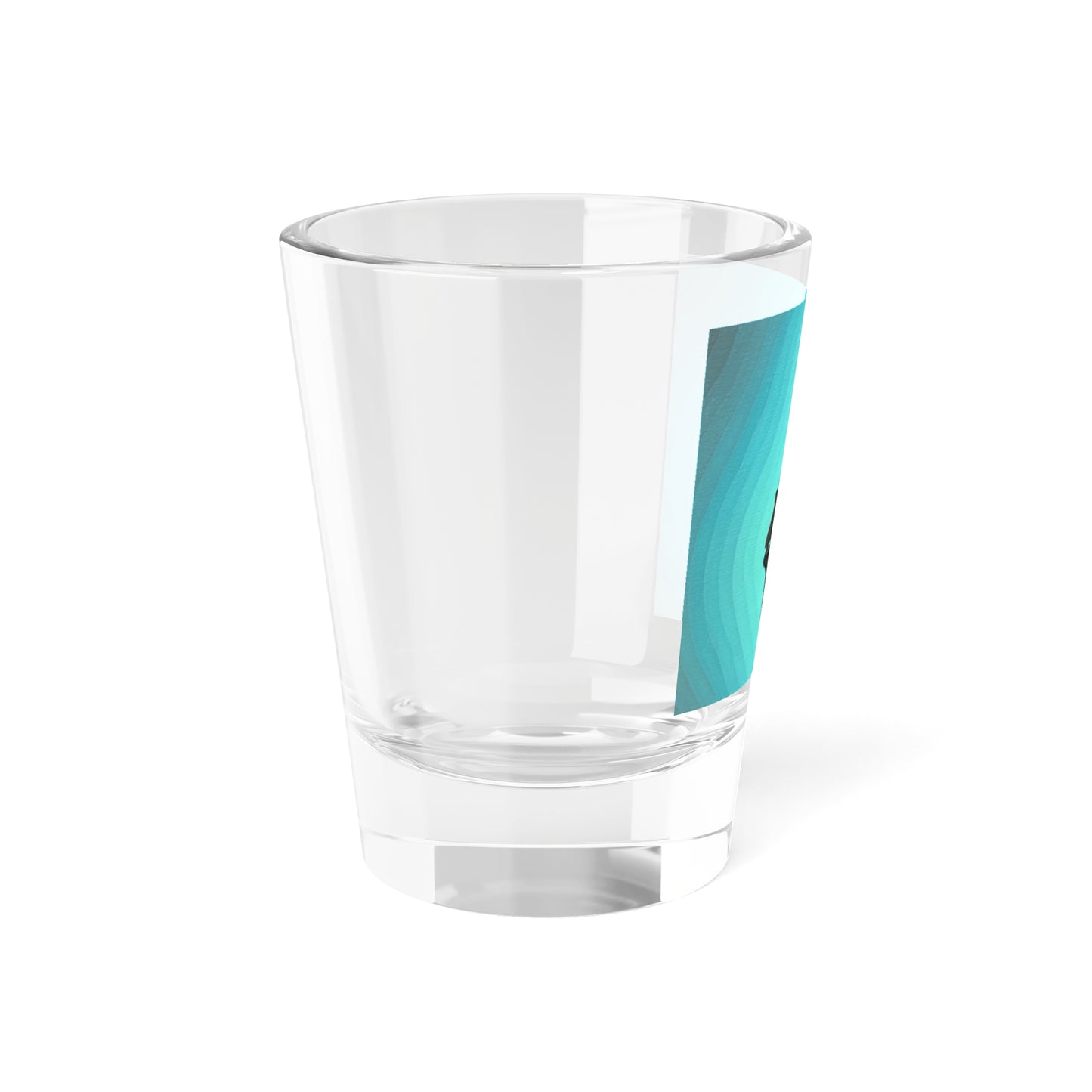 Skeleton Middle Finger Shot Glass — Funny Gothic 1.5oz Party Shooter