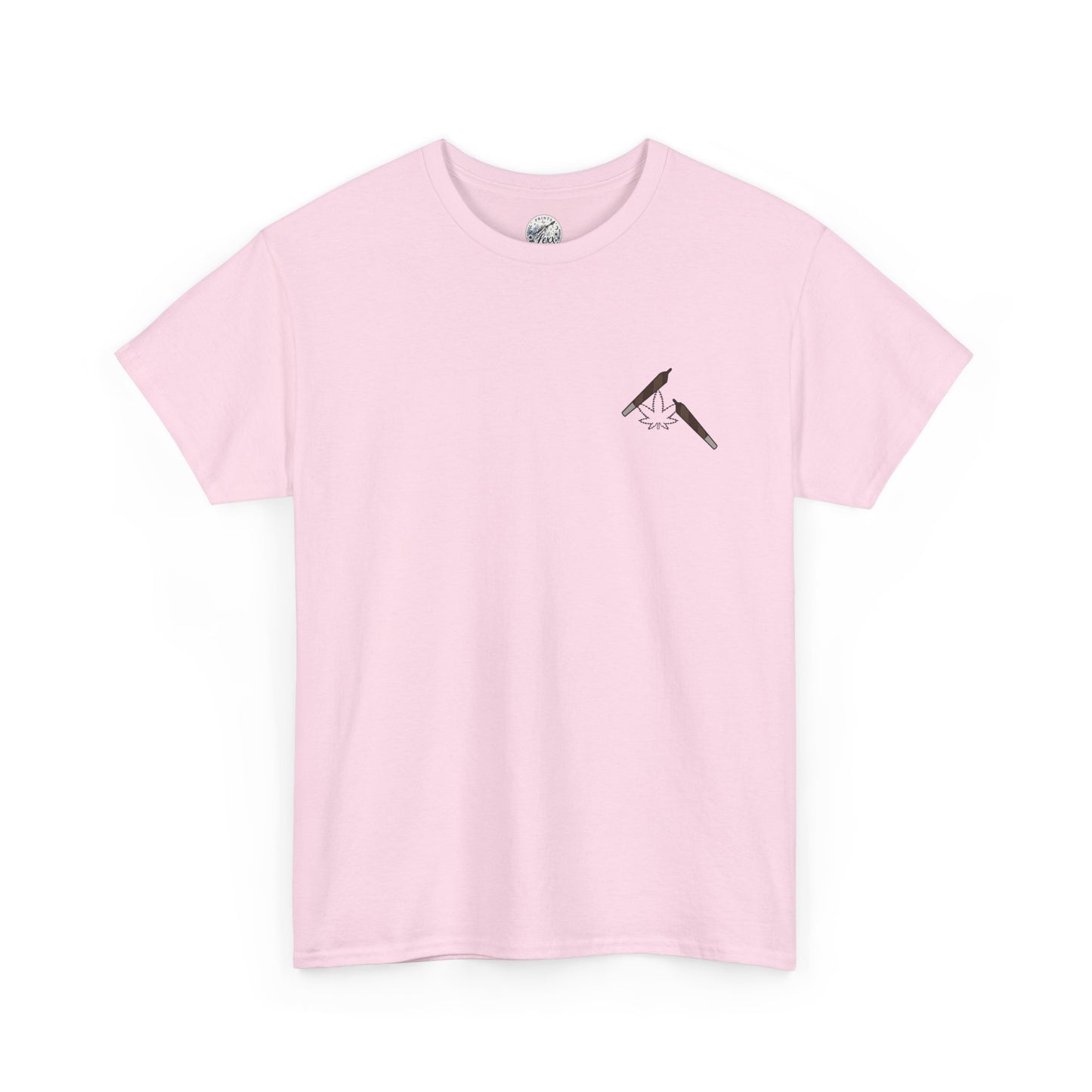 T-Shirt — "Pass joints, Not judgments" Retro Green Script Tee