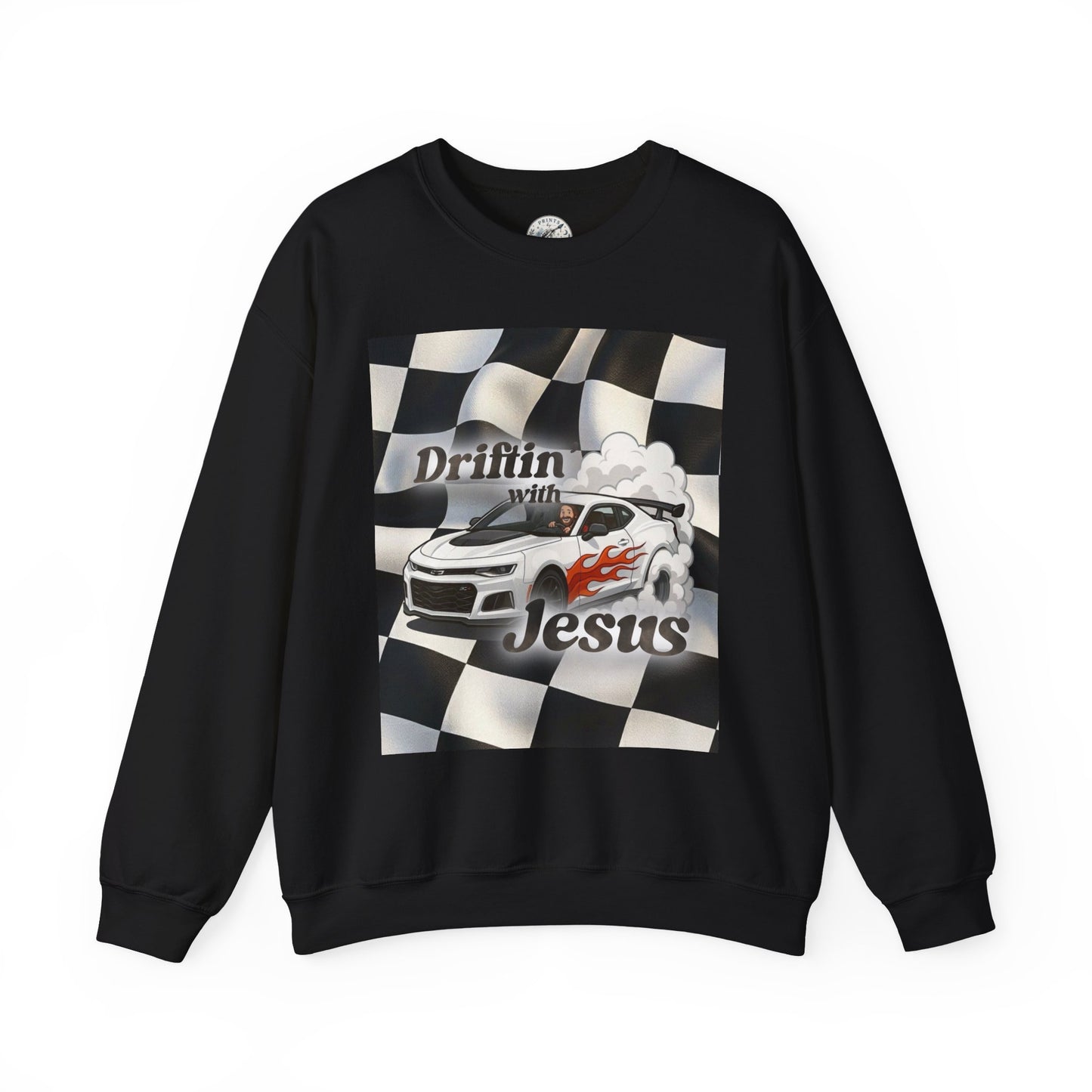 Drifting with Jesus Unisex Heavy Blend™ Crewneck Sweatshirt