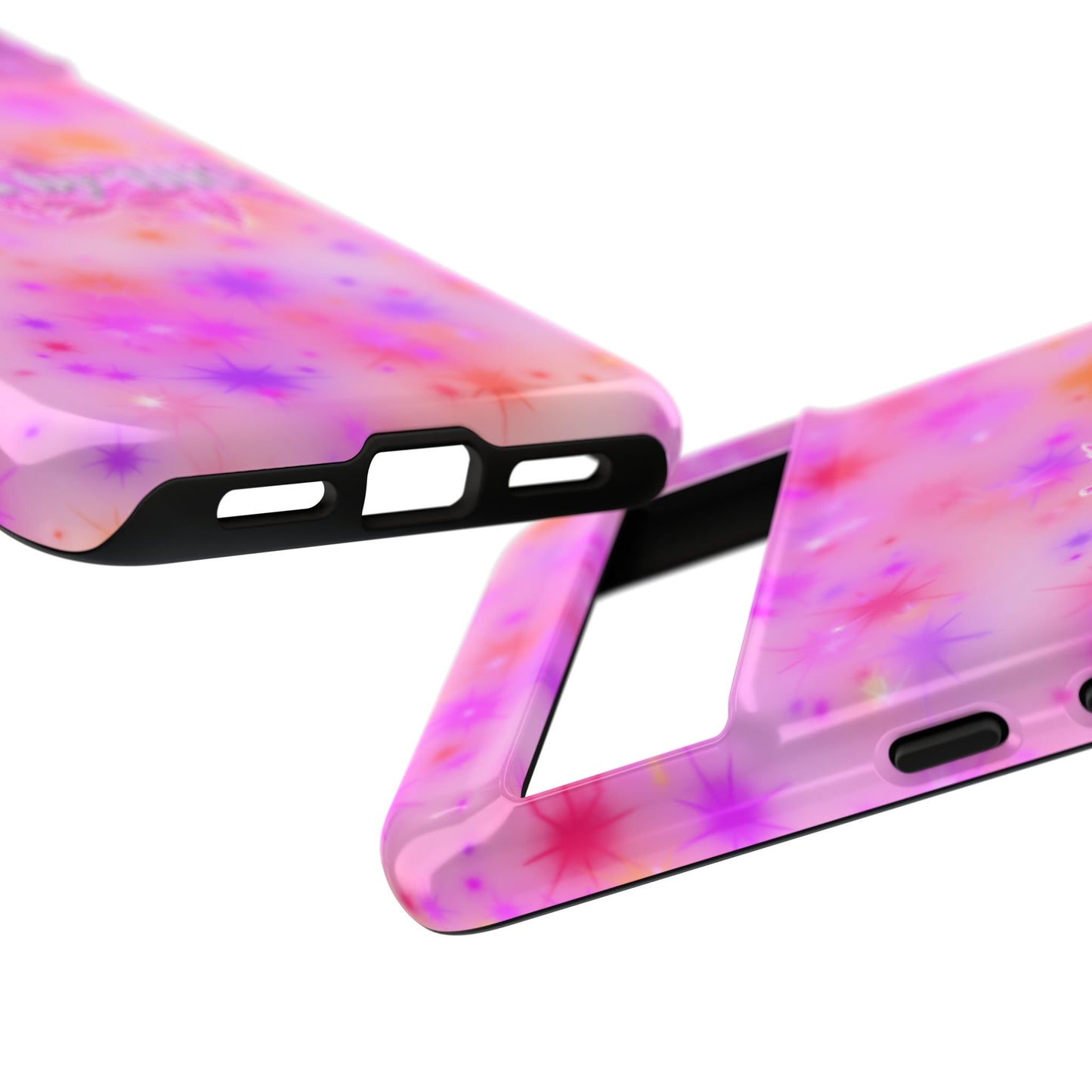 Tough Case — "Fueled by THC" Pink Tie-Dye Phone Cover