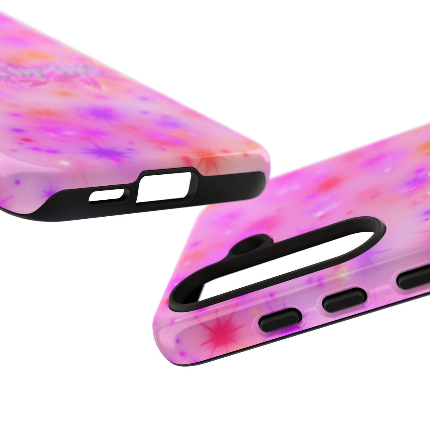 Tough Case — "Fueled by THC" Pink Tie-Dye Phone Cover