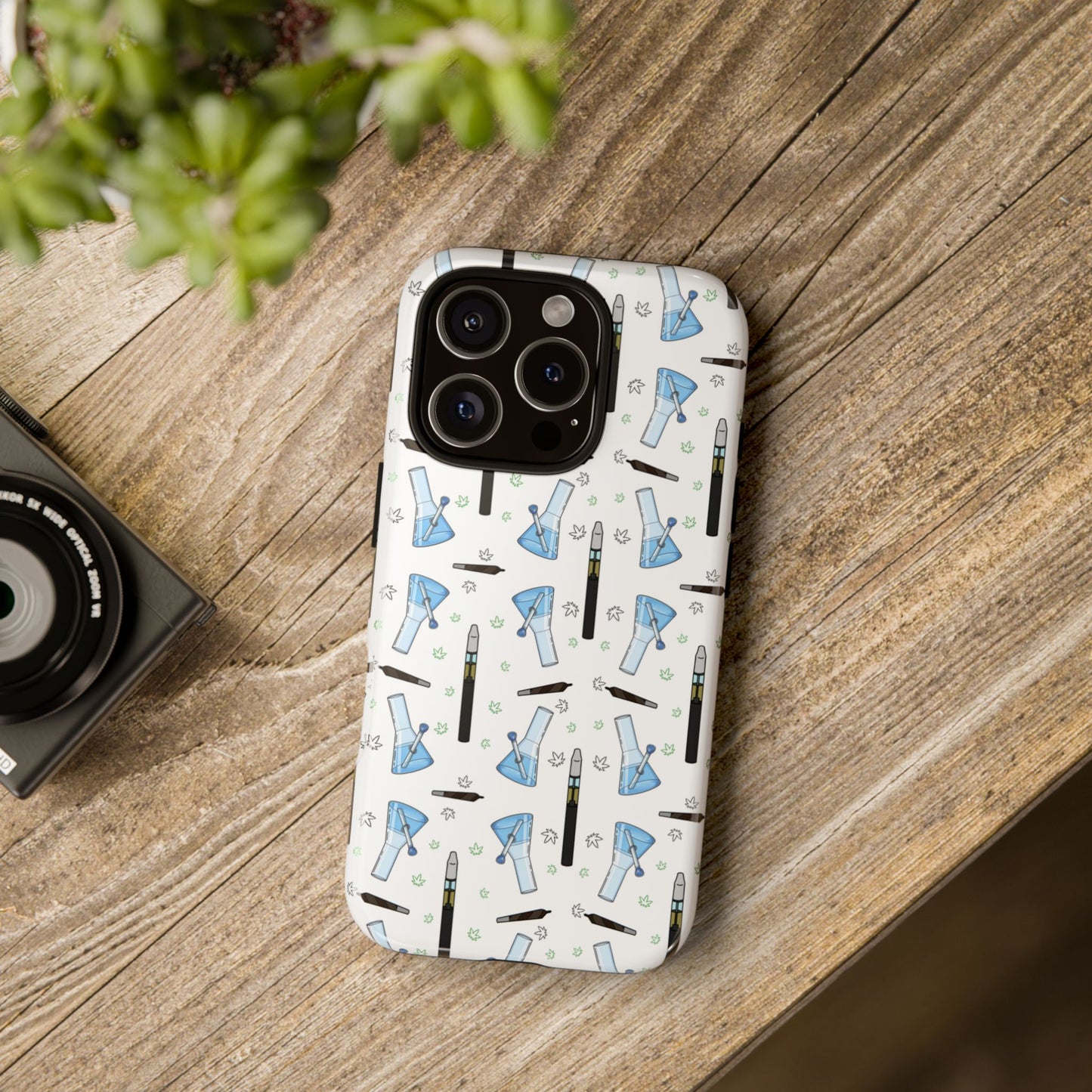 Bongs & penhamins iPhone case- bongs & pejamin Pattern Tough Protective Cover