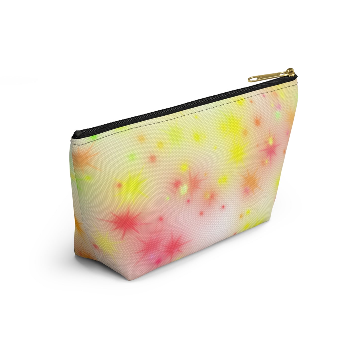 Starburst Cosmetic Pouch — Neon Sparkle Accessory Bag