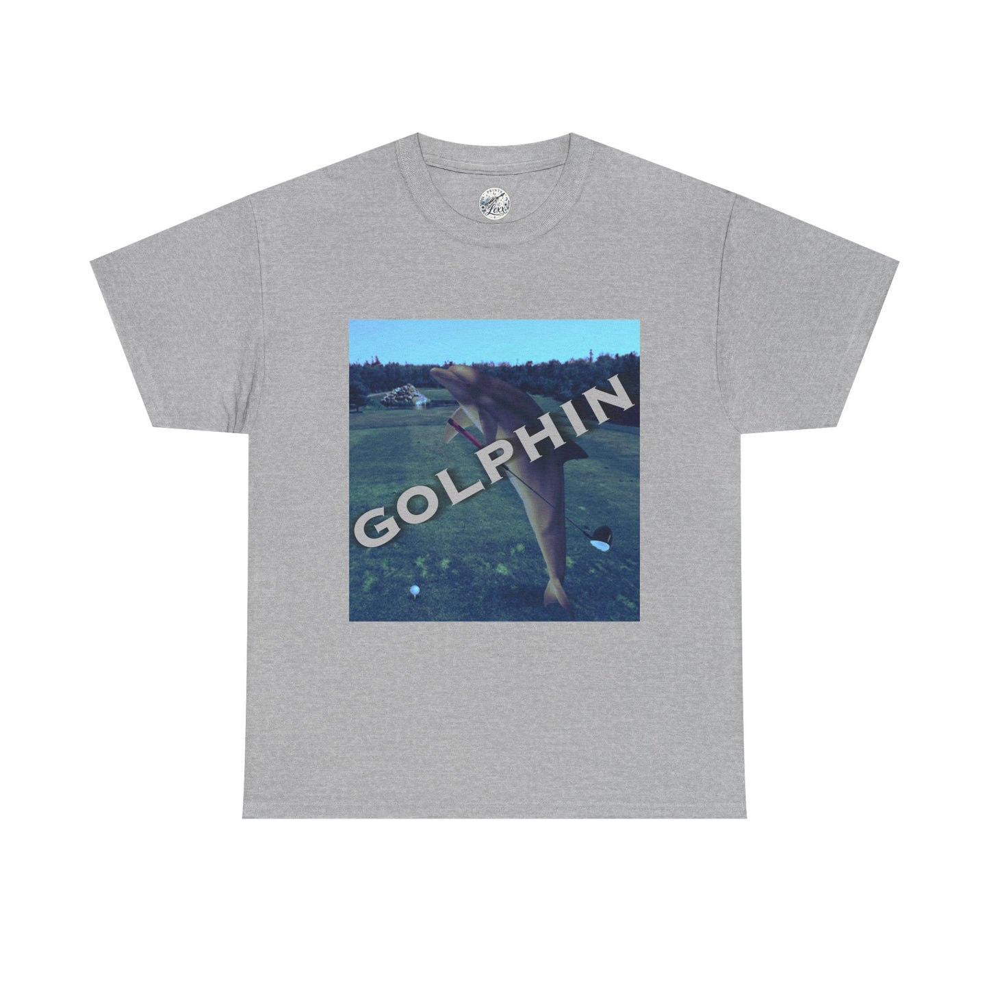 Golphin Golf Tee Shirt - Vintage Dolphin Golf Graphic Tee