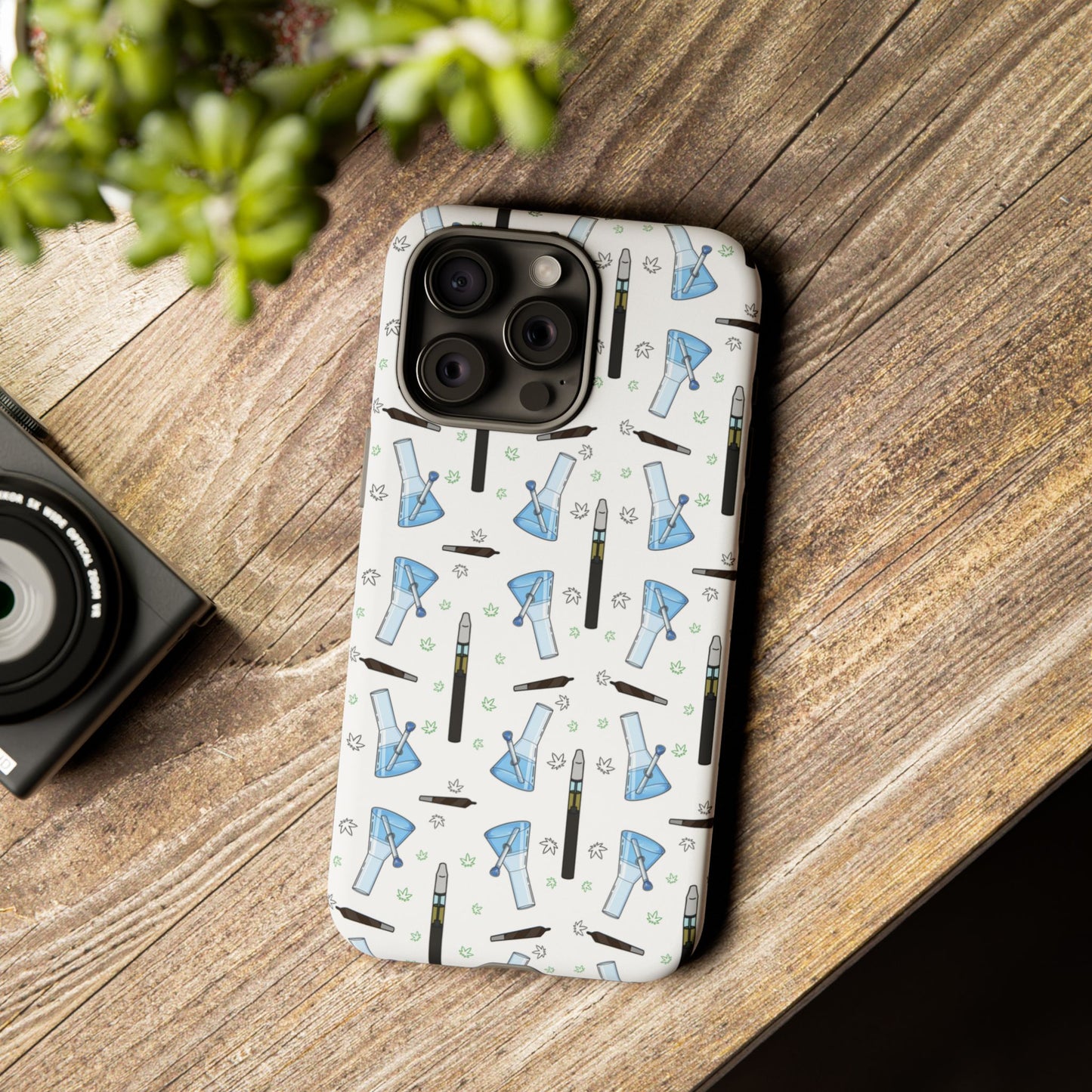 Bongs & penhamins iPhone case- bongs & pejamin Pattern Tough Protective Cover