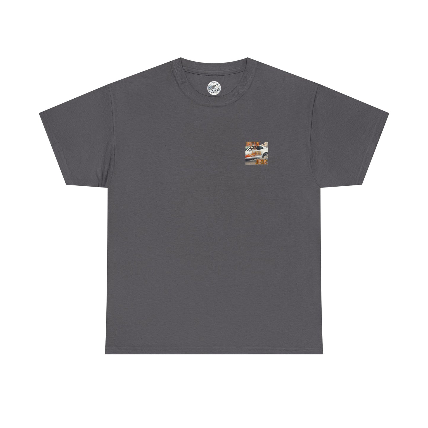 Driftin' With Jesus T-Shirt — Vintage Car Faith Graphic Tee