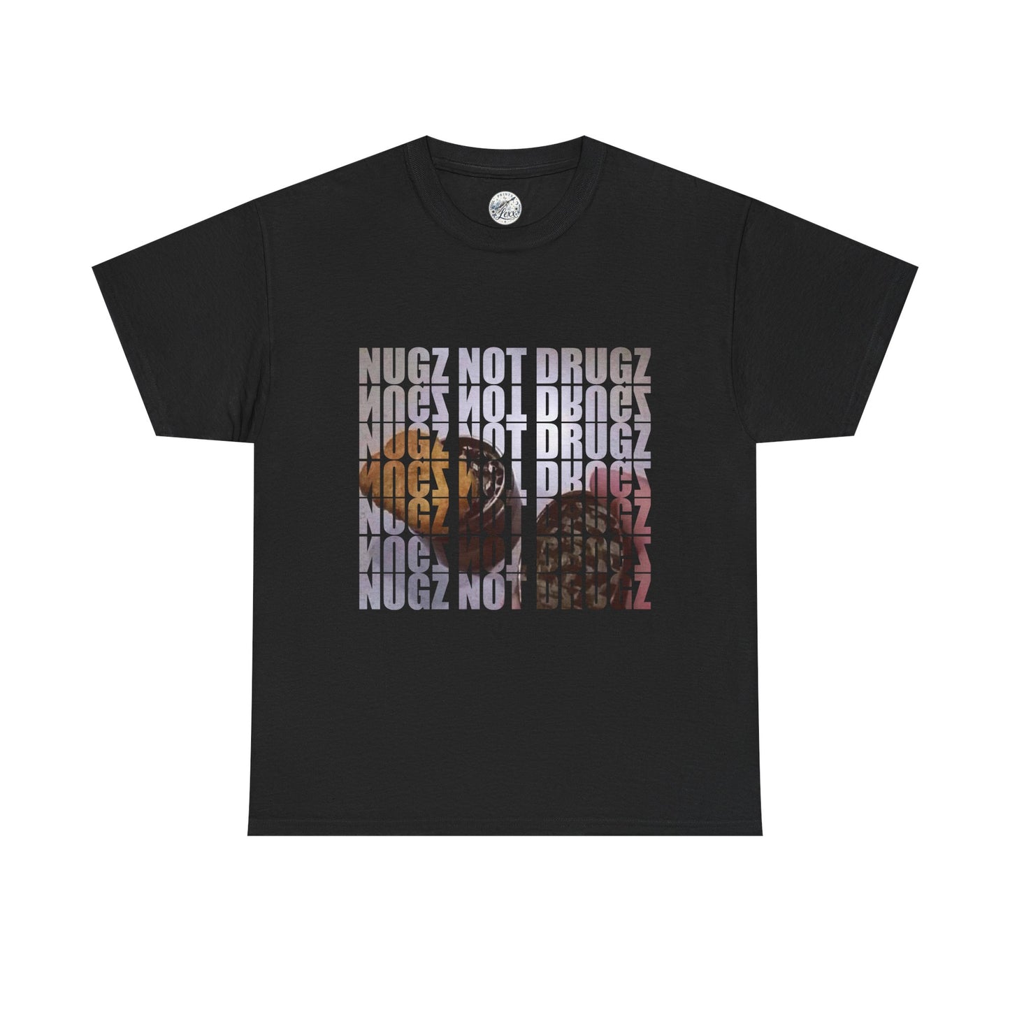 Nugz Not Drugz Graphic Tee – Retro Anti-Drug Statement Shirt