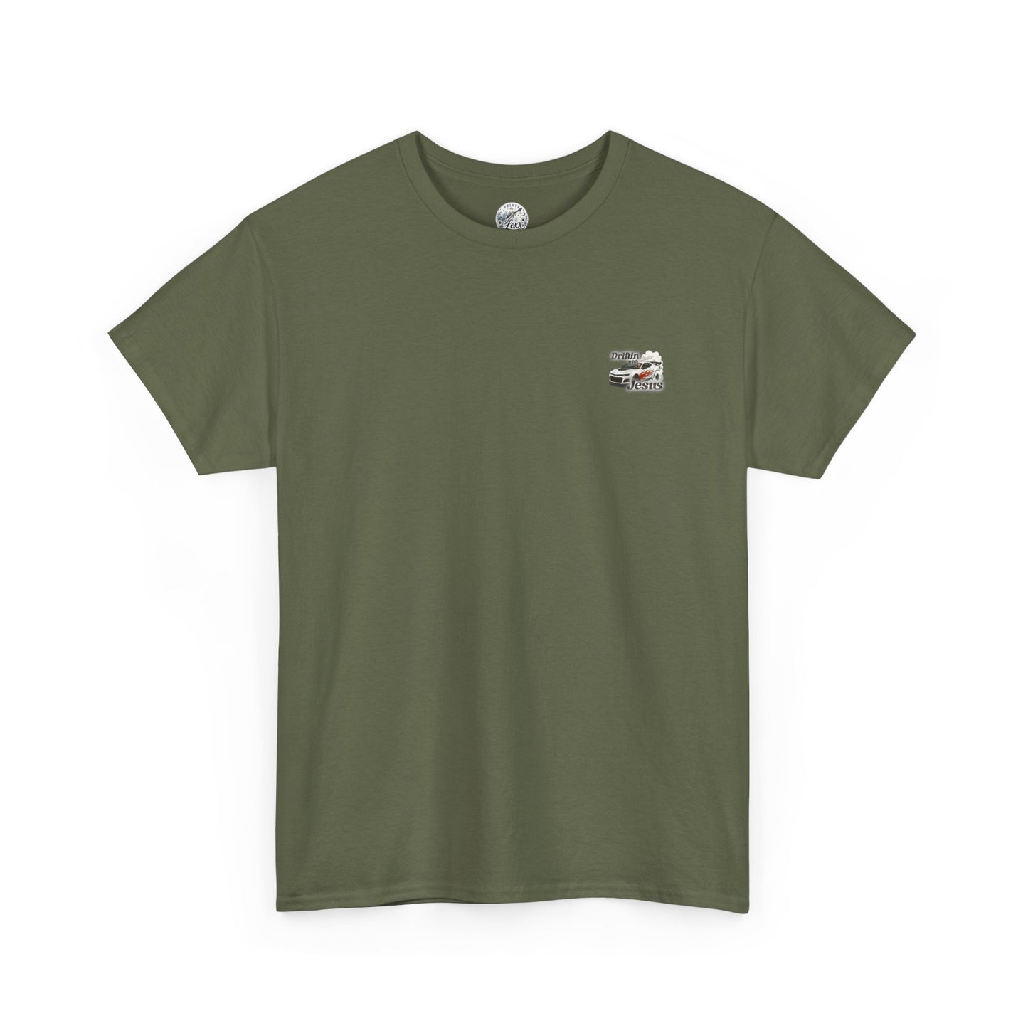 Driftin' With Jesus T-Shirt — Christian Car Racing Tee