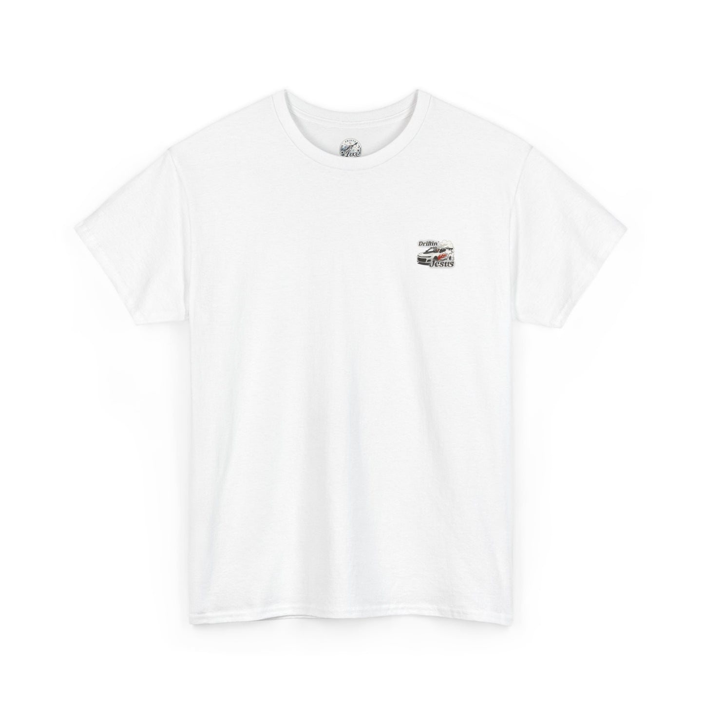 Driftin' With Jesus T-Shirt — Christian Car Racing Tee