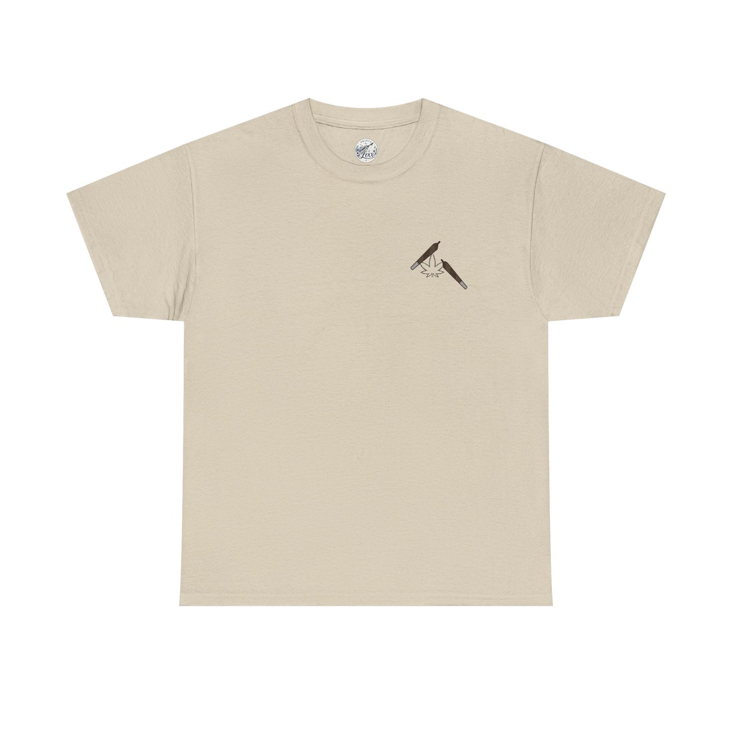 T-Shirt — "Pass joints, Not judgments" Retro Green Script Tee