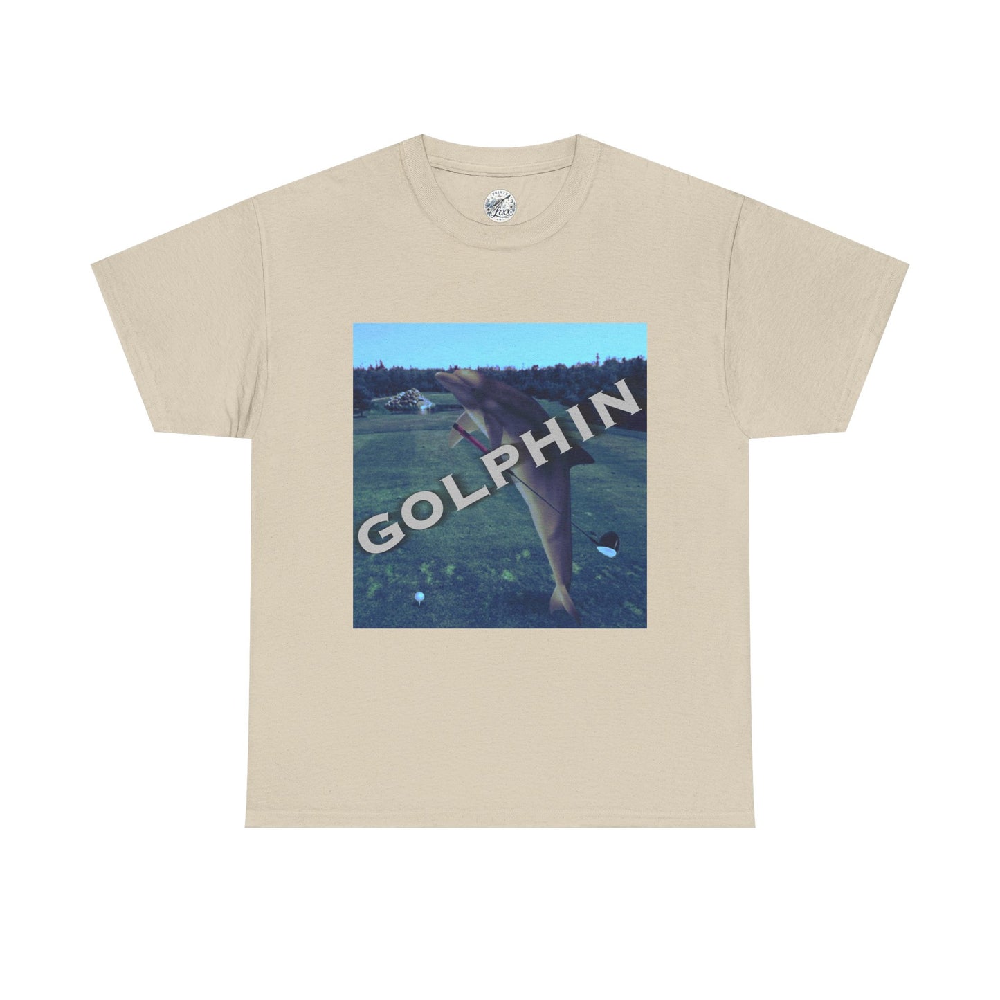 Golphin Golf Tee Shirt - Vintage Dolphin Golf Graphic Tee