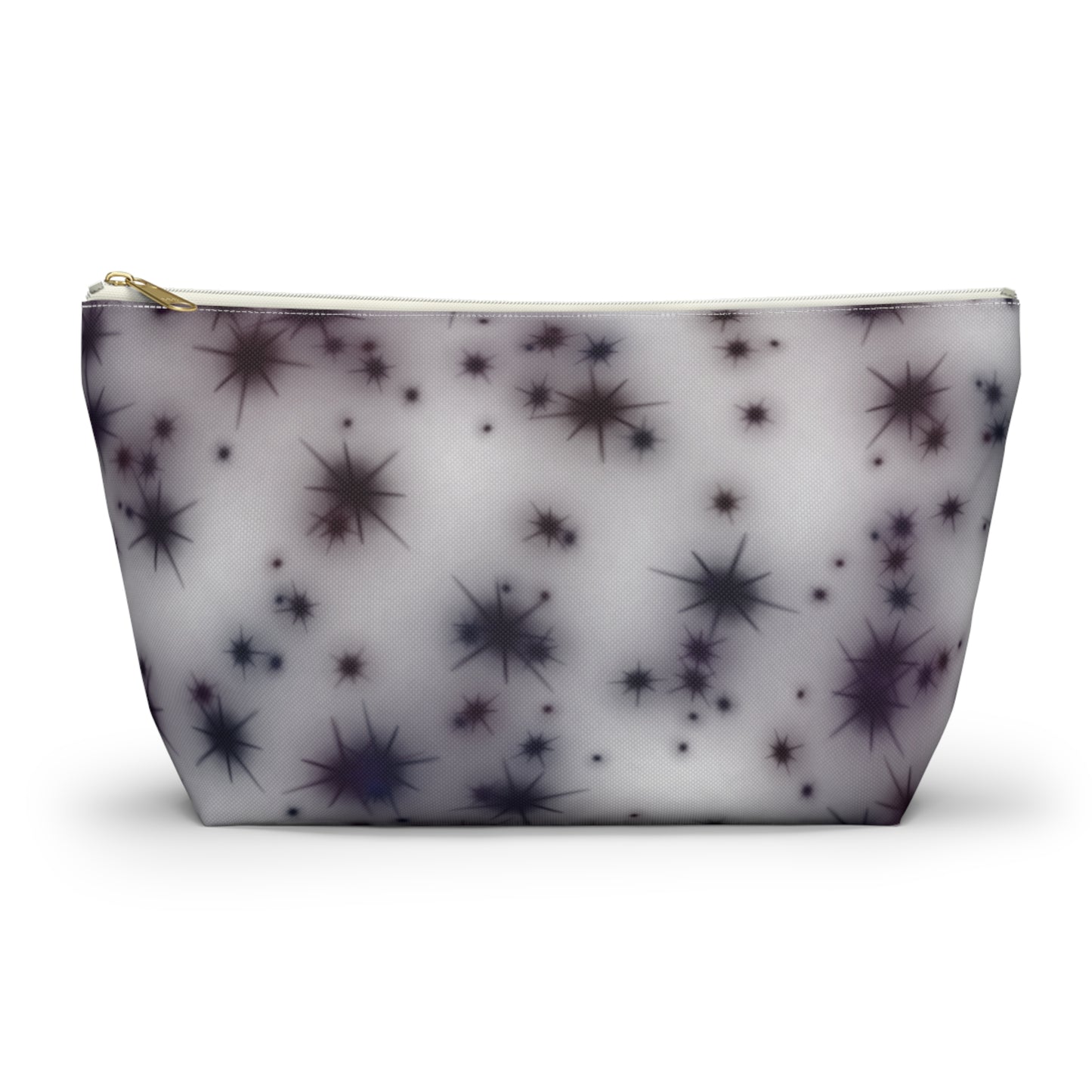 Starry Night Accessory Pouch — Cosmetic Bag with Abstract Sparkle Print
