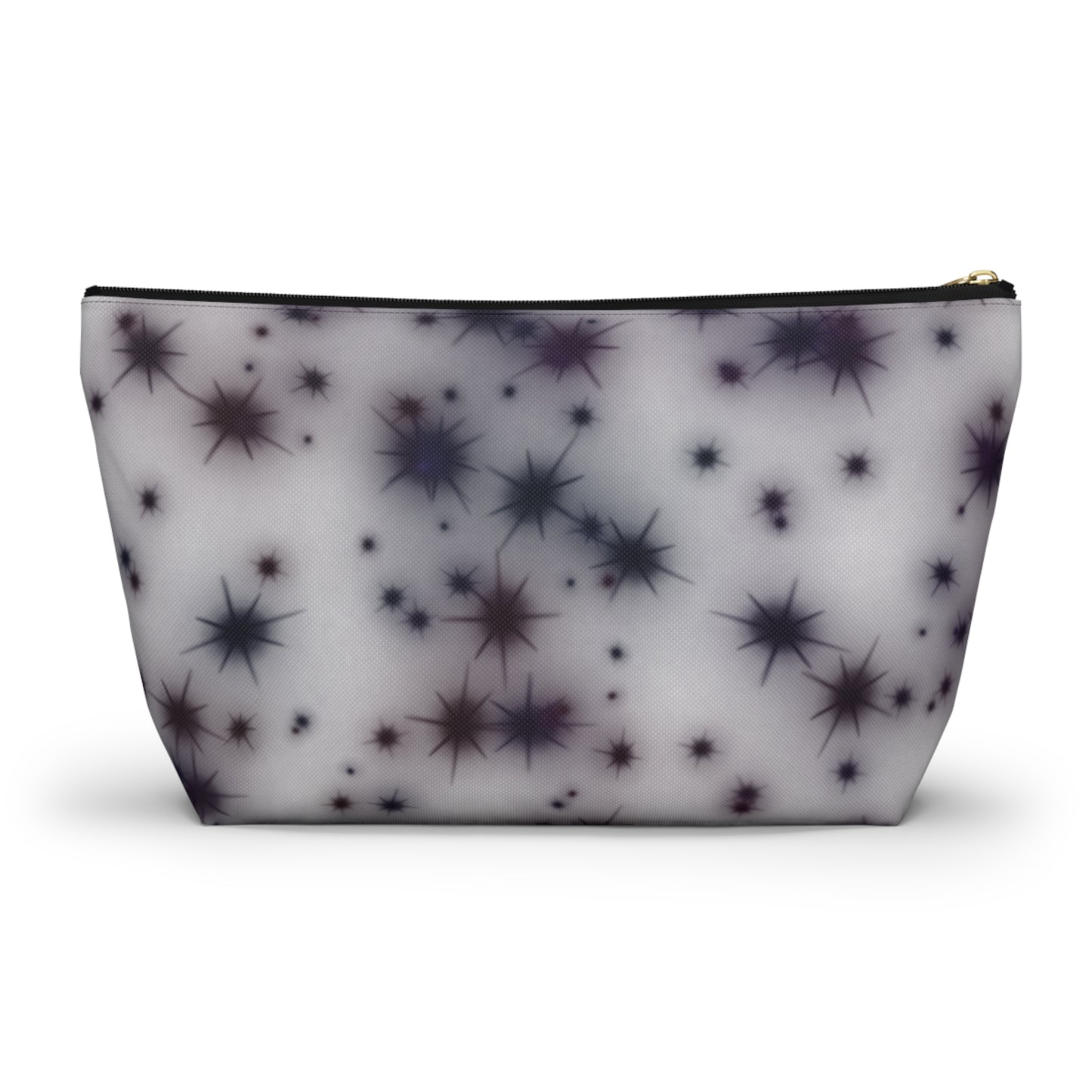 Starry Night Accessory Pouch — Cosmetic Bag with Abstract Sparkle Print