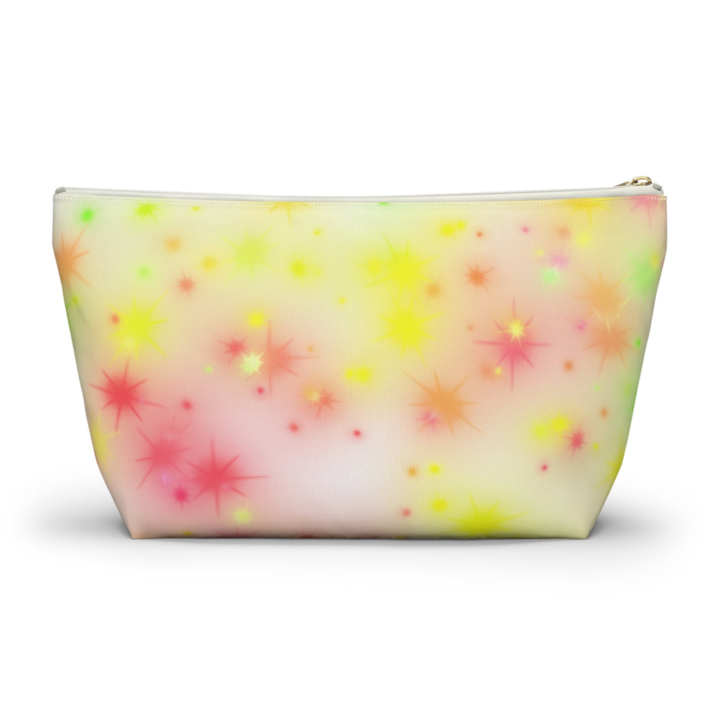 Starburst Cosmetic Pouch — Neon Sparkle Accessory Bag